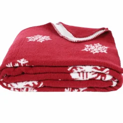 Villa Grinario Wohndecke Schneeflocke 150x200cm